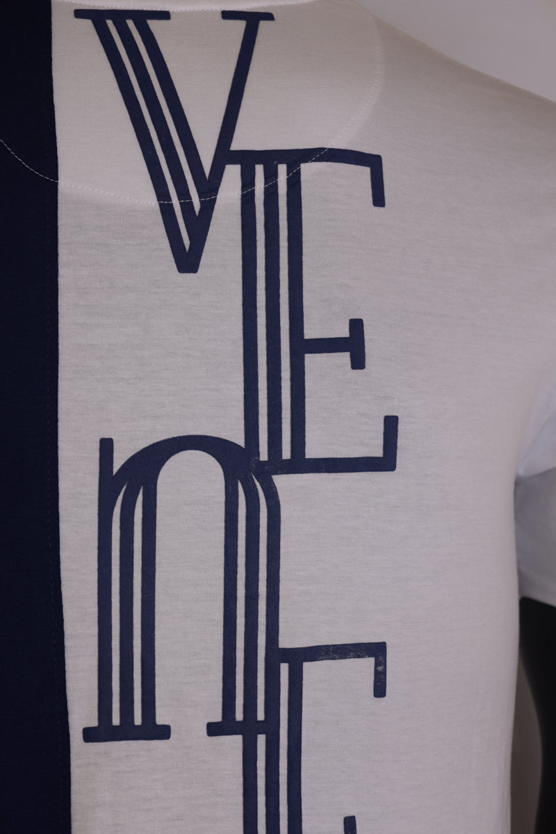 Rossimoda T-Shirt Venezia Venezia Black-White
